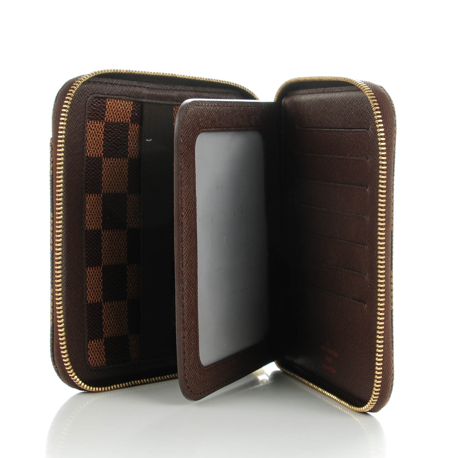 Louis Vuitton Damier Ebene Olav Organizer Wallet 6 of 8