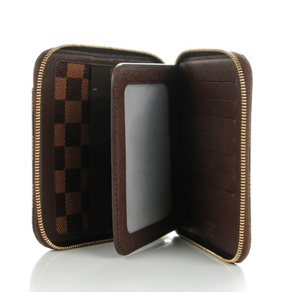 Louis Vuitton Damier Ebene Olav Organizer Wallet 6 of 8