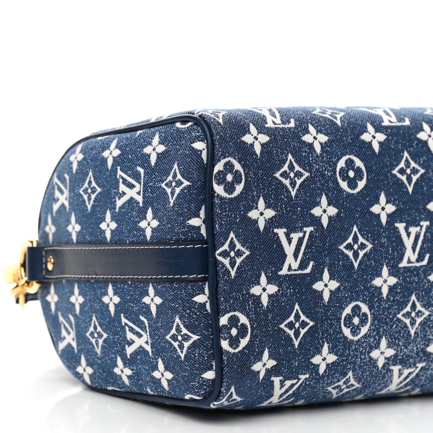 Monogram Jacquard Denim Speedy Bandouliere 25 Bleu