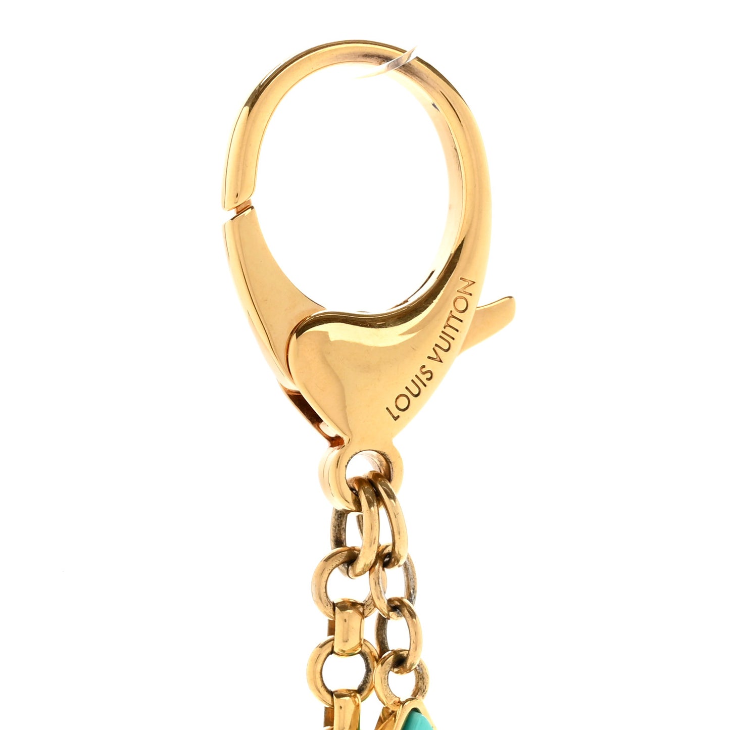 Resin Naif Bag Charm Grenadine