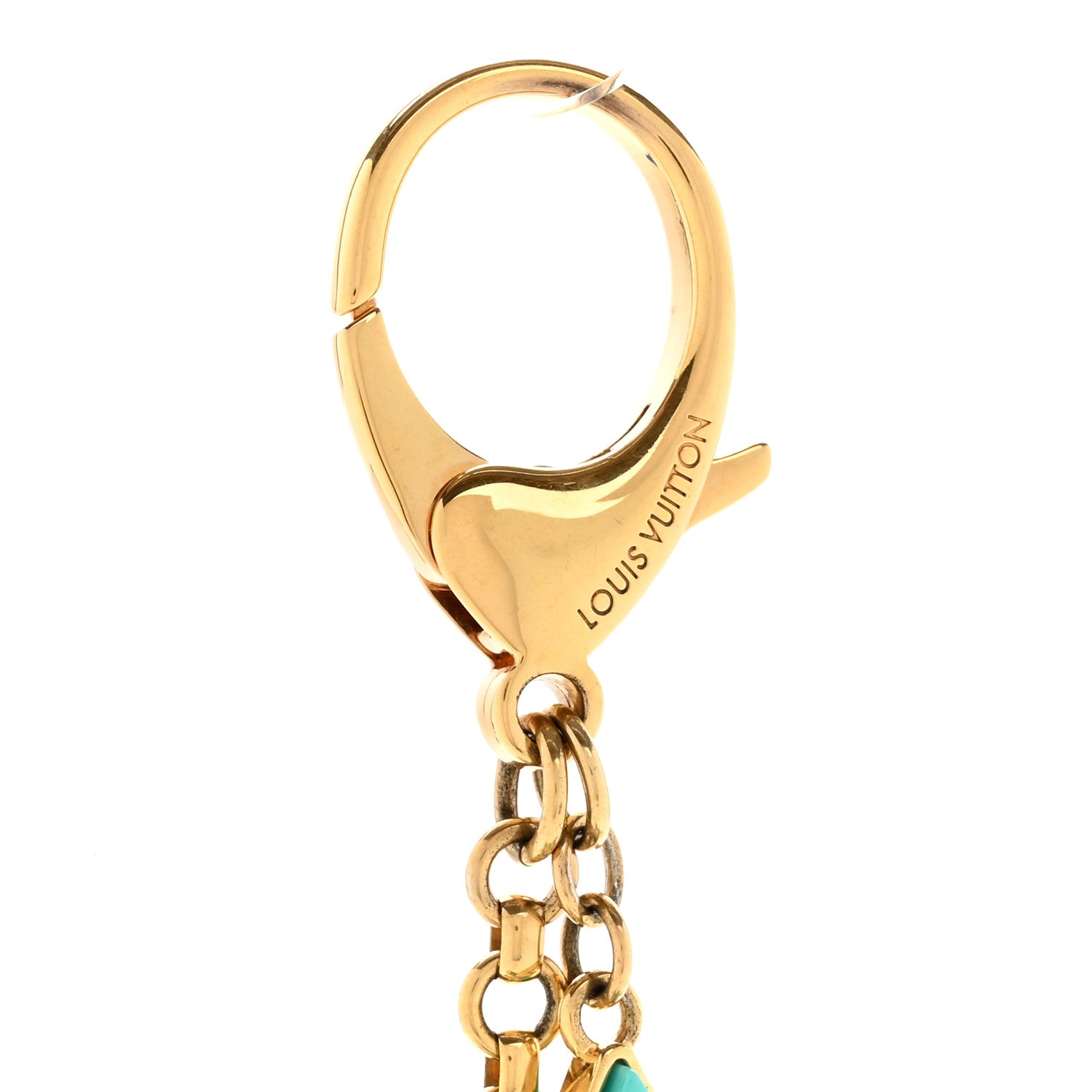 Louis Vuitton Resin Naif Bag Charm Grenadine 3 of 4