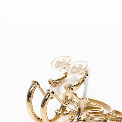 Chanel CC Clip On Earring Gold 4 of 4