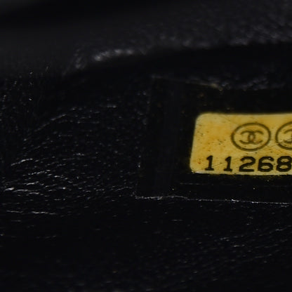 Chanel Lambskin Quilted East West Flap Black 7 of 7