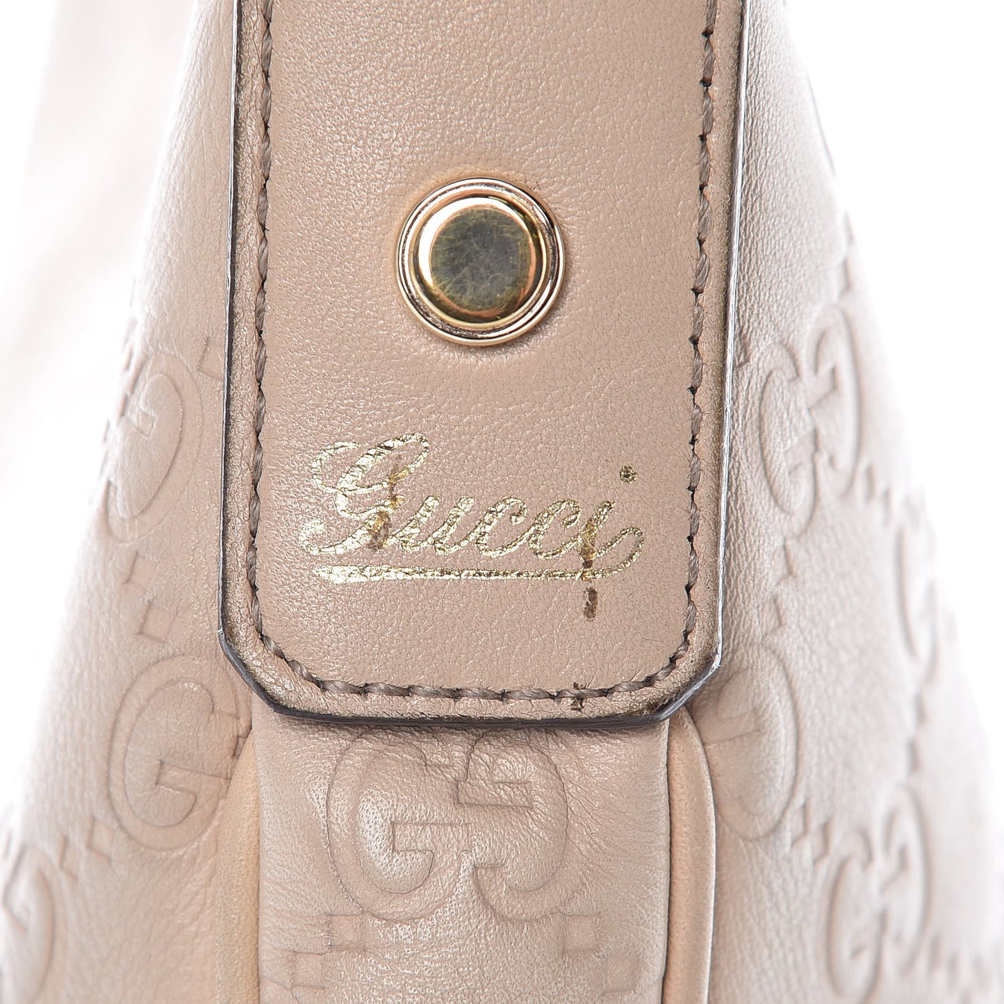 Guccissima Medium Abbey D Ring Hobo Pink