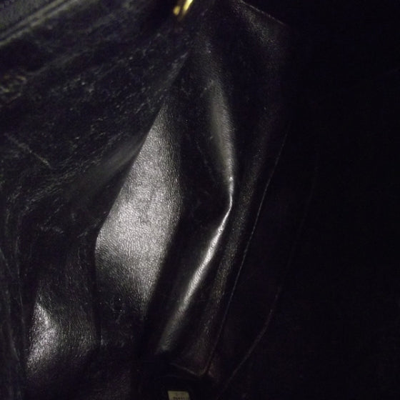 Caviar Medallion Tote Black