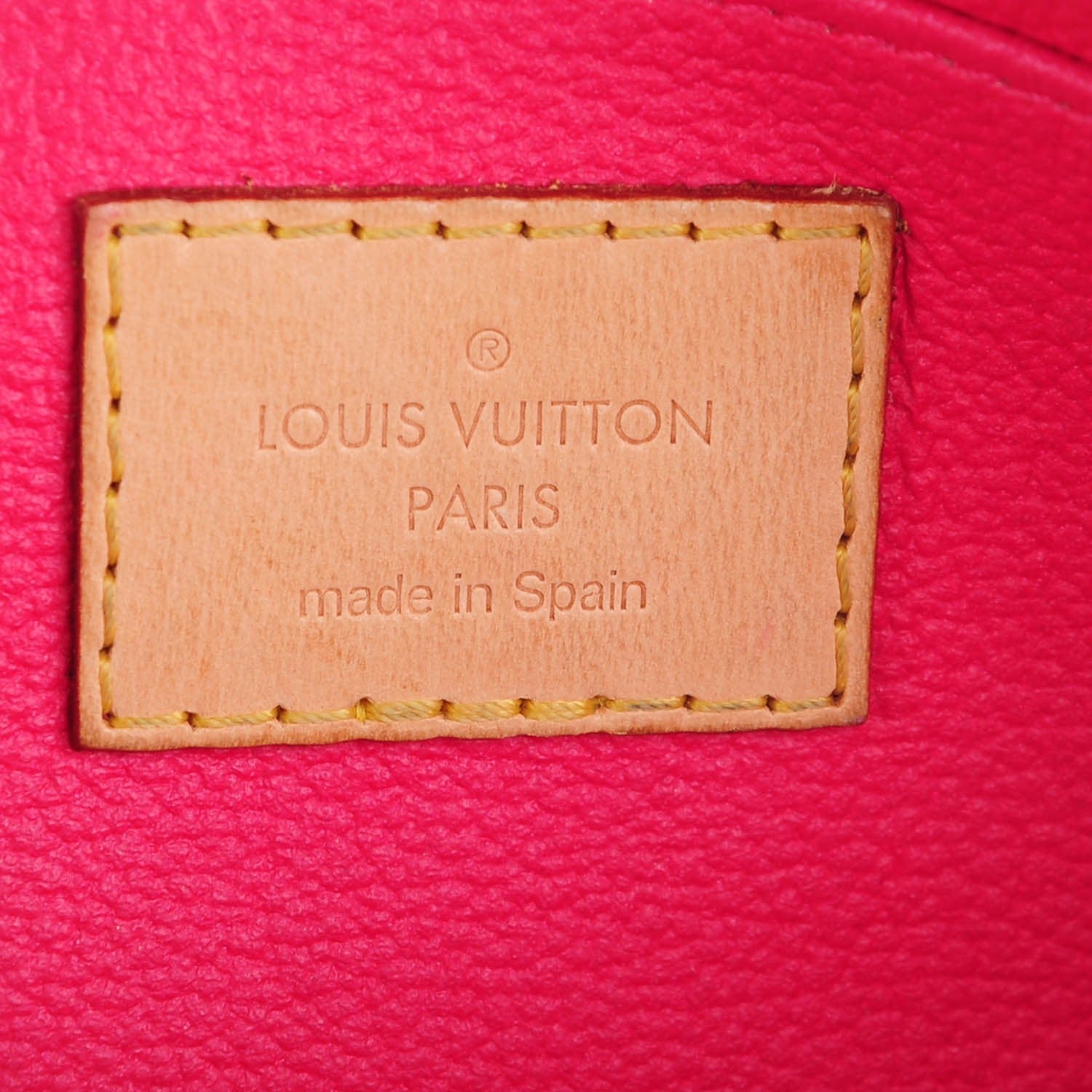Louis Vuitton Monogram Multicolor Cosmetic Pouch Black Grenade 6 of 6