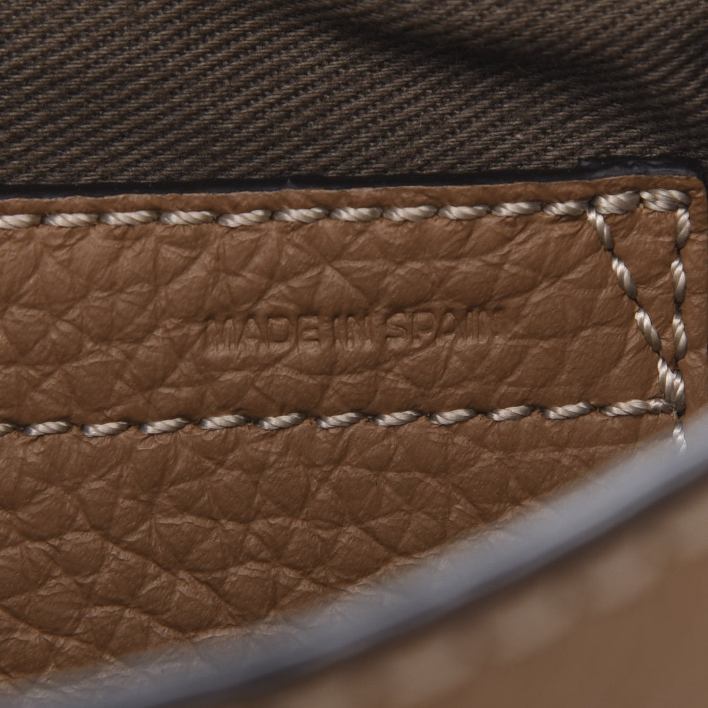 Calfskin Mini Marcie Round Crossbody Bag Nut