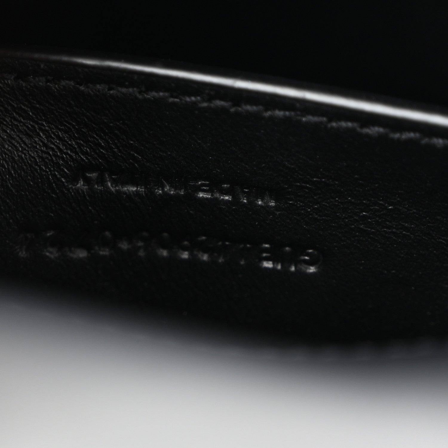 Saint Laurent Coated Bark Calfskin Medium Monogram Sunset Black 7 of 10