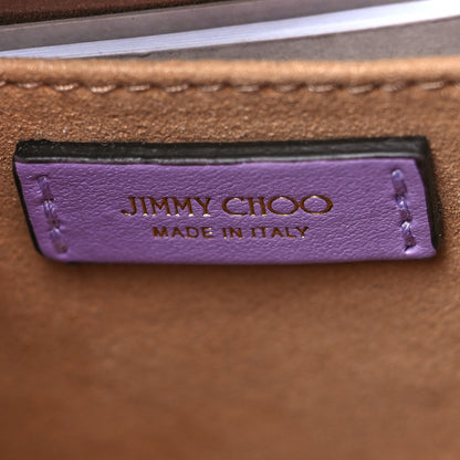 Jimmy Choo Grainy Goatskin Bon Bon Bucket Bag Wisteria 6 of 11