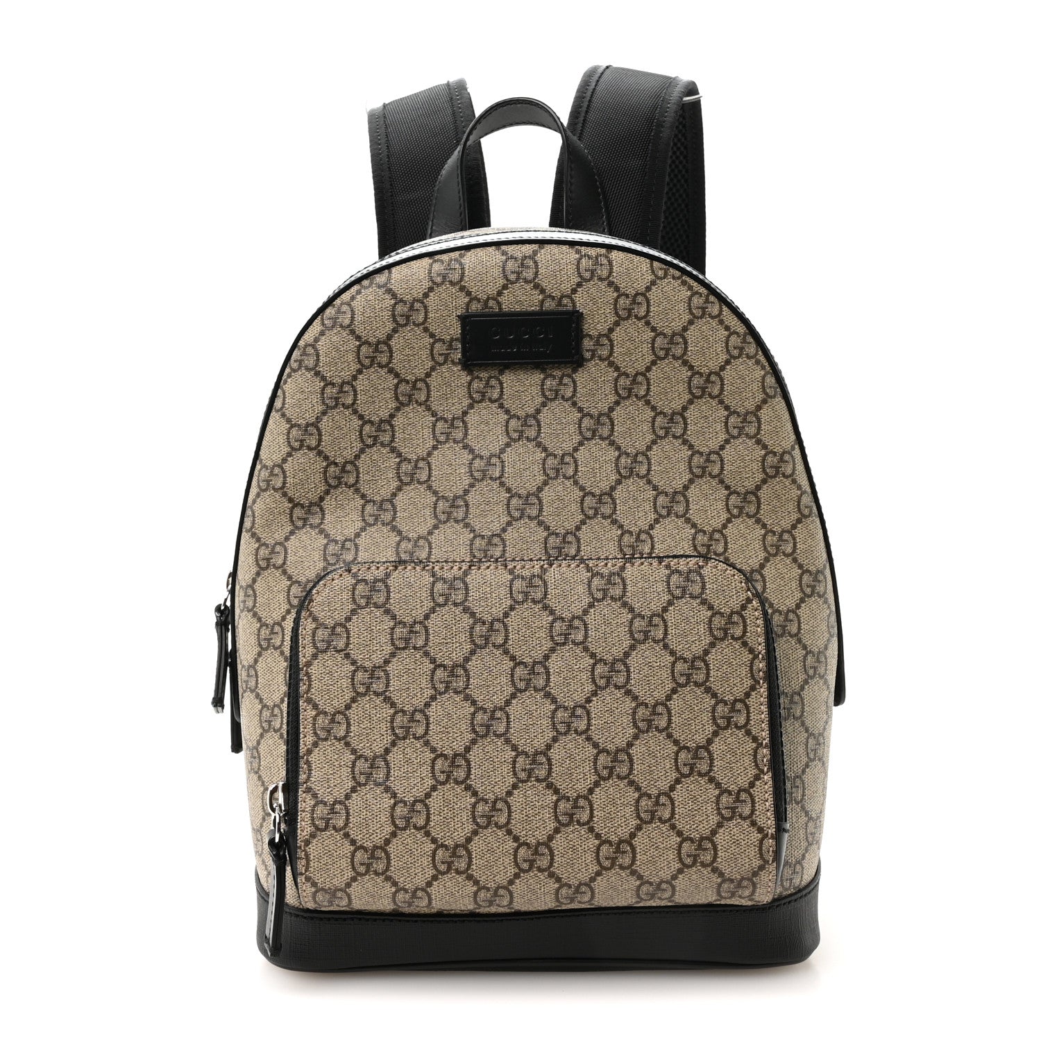 Gucci GG Supreme Monogram Small Eden Day Backpack Black 1 of 11