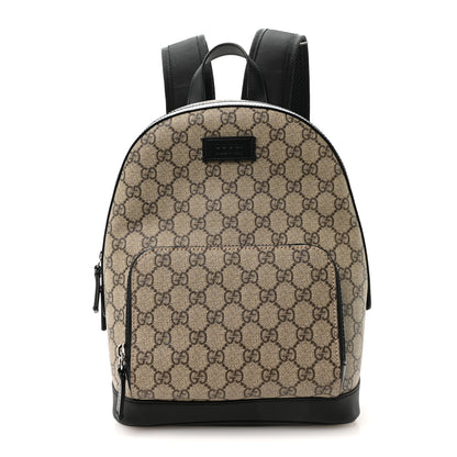 Gucci GG Supreme Monogram Small Eden Day Backpack Black 1 of 11