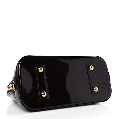 Louis Vuitton Vernis Alma BB Amarante 4 of 8