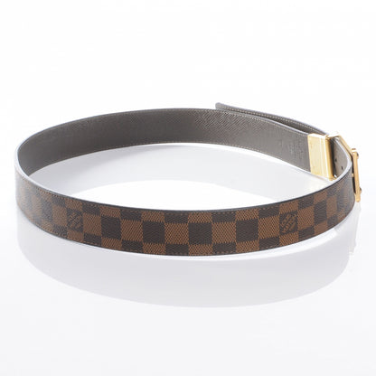 Louis Vuitton Damier Ebene Inventeur Reversible Belt 100 40 4 of 5