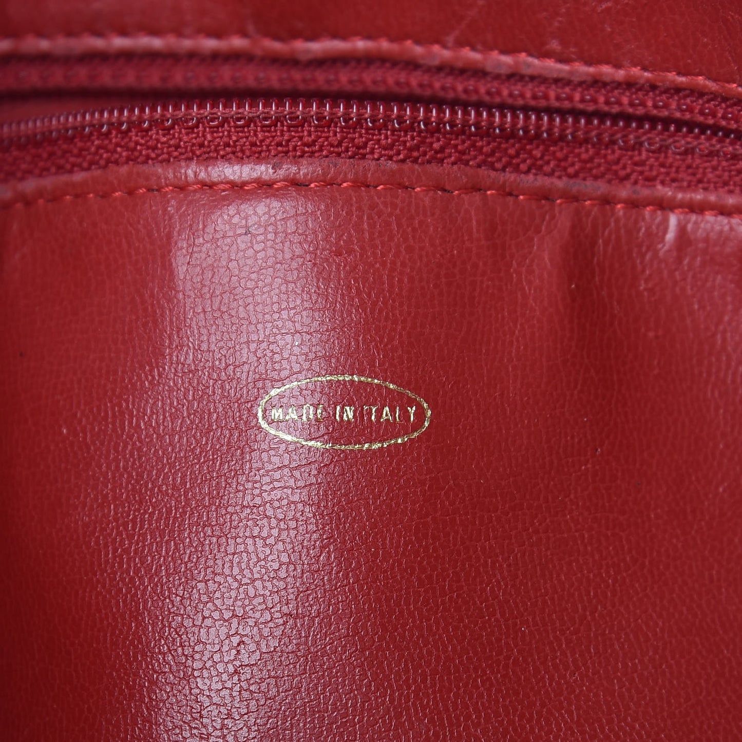 Lambskin Quilted Shoulder Bag Red