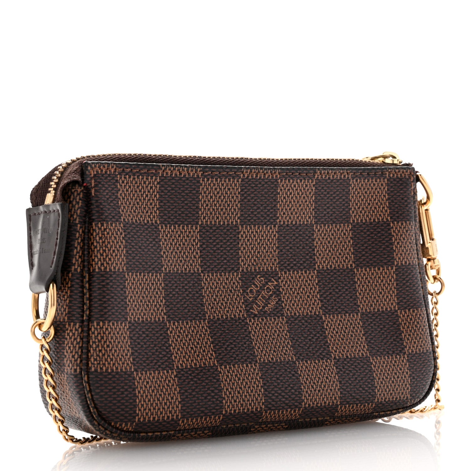 Louis Vuitton Damier Ebene Mini Pochette Accessories 3 of 7