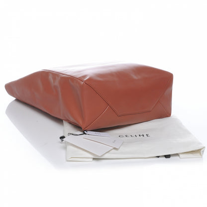 Celine Lambskin Cabas Terracotta 4 of 8