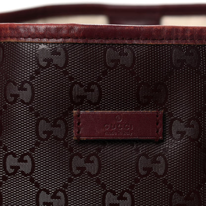 Gucci Imprime Monogram Medium Joy Tote Bag Bordeaux 5 of 7