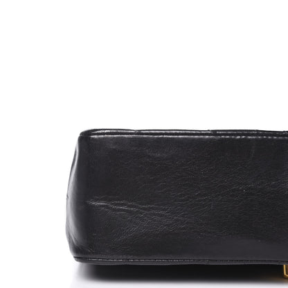 Chanel Lambskin Quilted Medium Single Flap Black 12 of 16