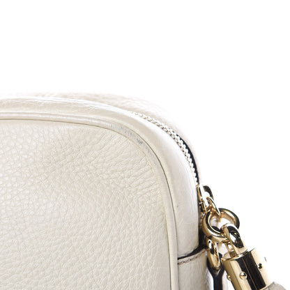 Gucci Pebbled Calfskin Small Soho Disco Bag Off White 9 of 12