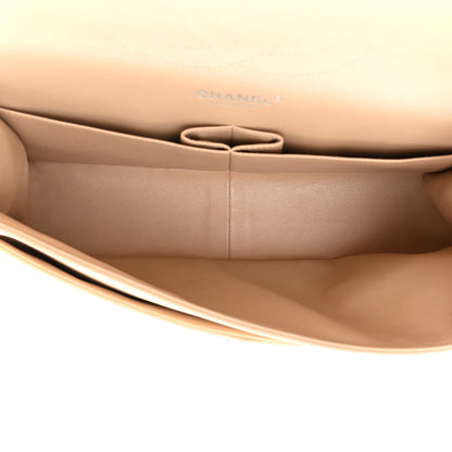 Chanel Caviar Quilted Jumbo Double Flap Beige 5 of 16