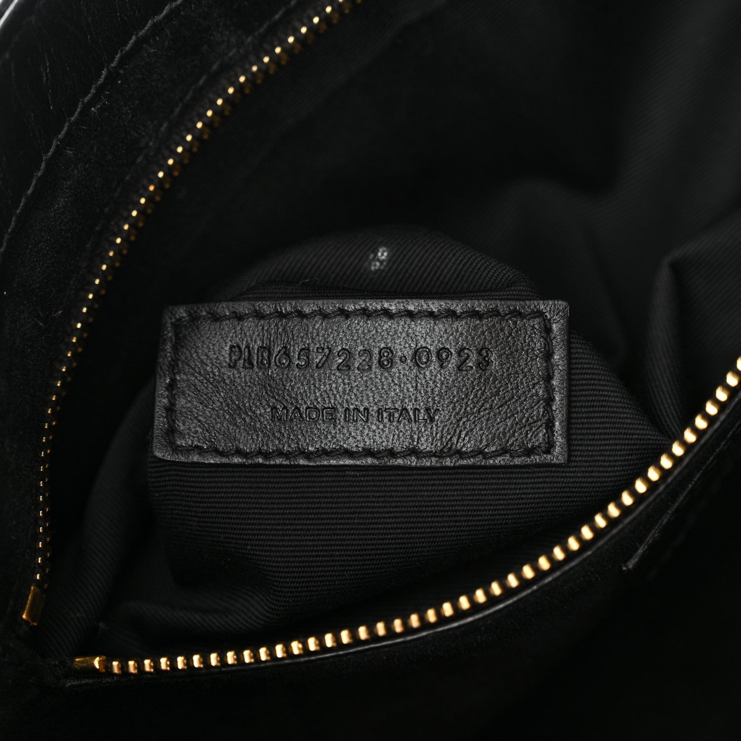 Saint Laurent Smooth Calfskin Le 5 A 7 Hobo Black 6 of 15