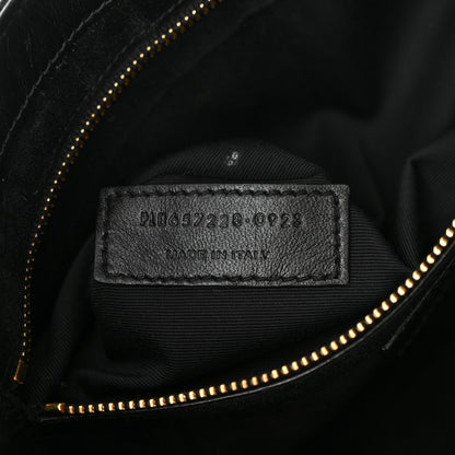 Saint Laurent Smooth Calfskin Le 5 A 7 Hobo Black 6 of 15