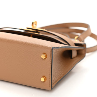 Hermes Epsom Mini Kelly Sellier 20 Chai 8 of 9