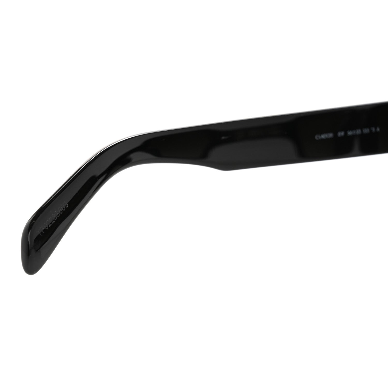 Celine Acetate Octagon Polarized Sunglasses CL40131 Black 7 of 10
