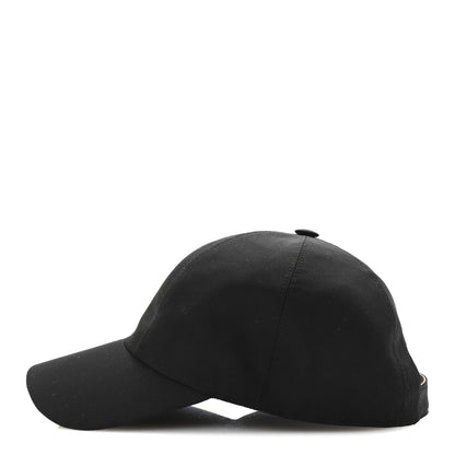 Hermes Cotton Canvas Serena Jump Cap 58 Black 4 of 8
