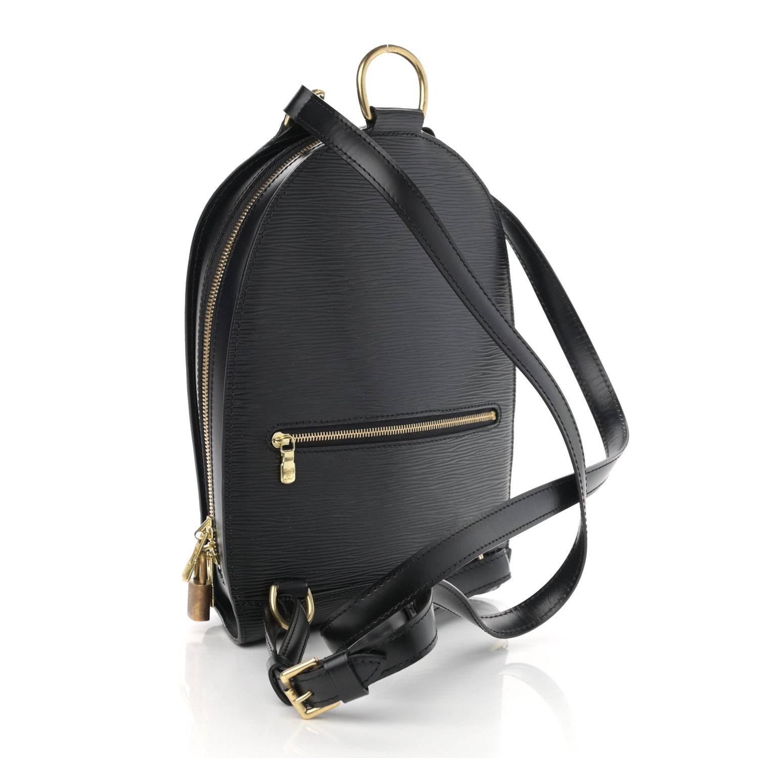 Louis Vuitton Epi Mabillon Backpack Black 3 of 12