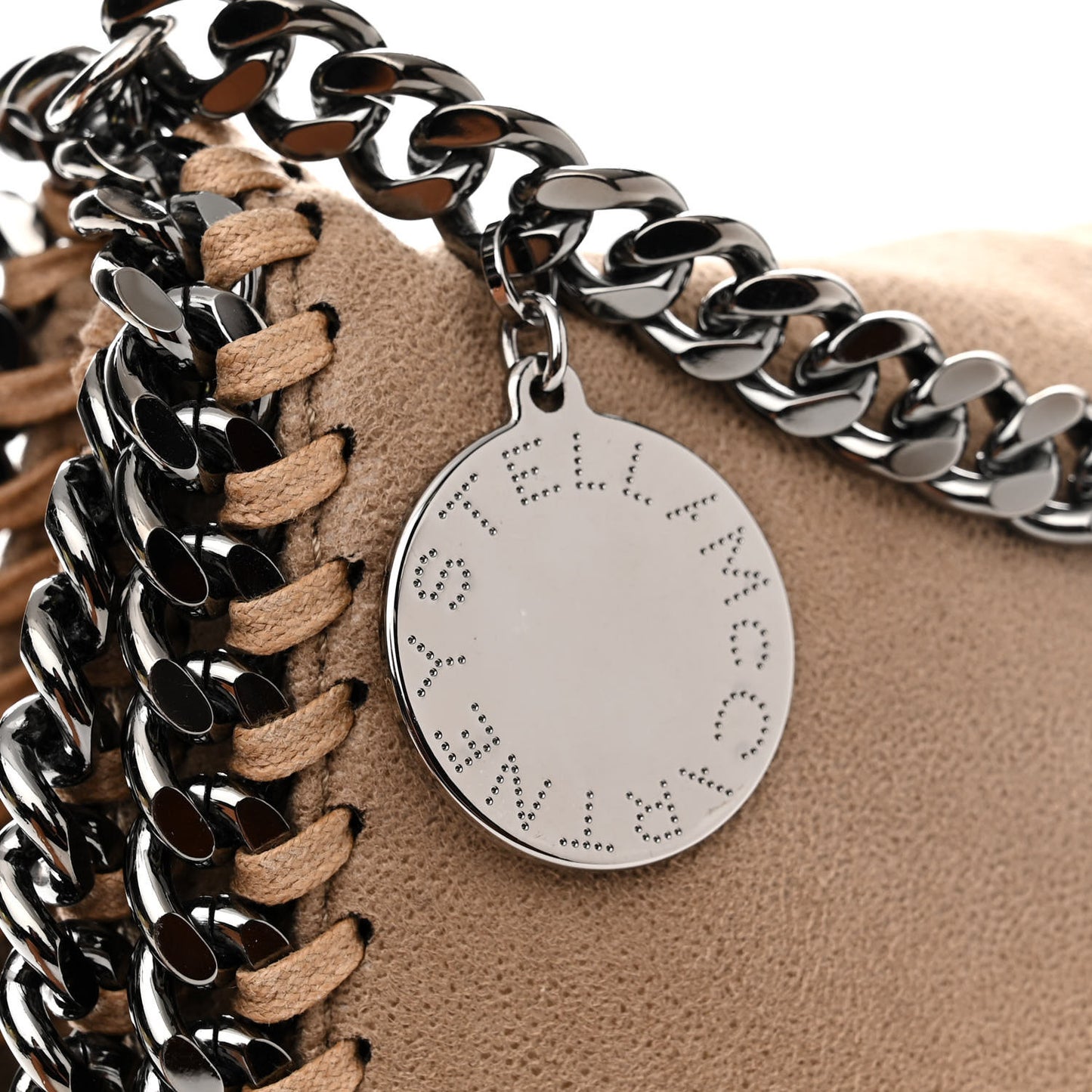 Shaggy Deer Falabella Mini Crossbody Bag Taupe