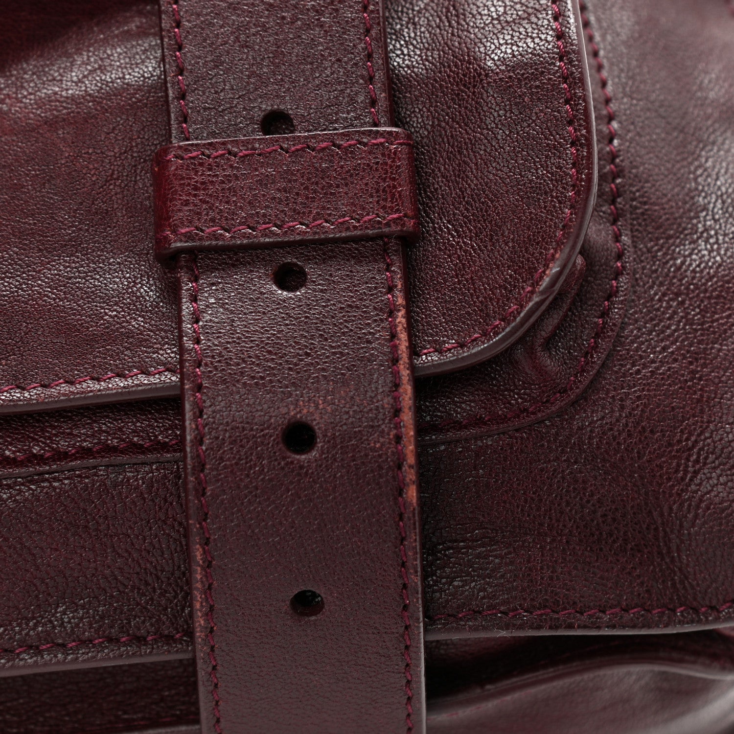 Proenza Schouler Lambskin Medium PS1 Satchel Burgundy 12 of 12