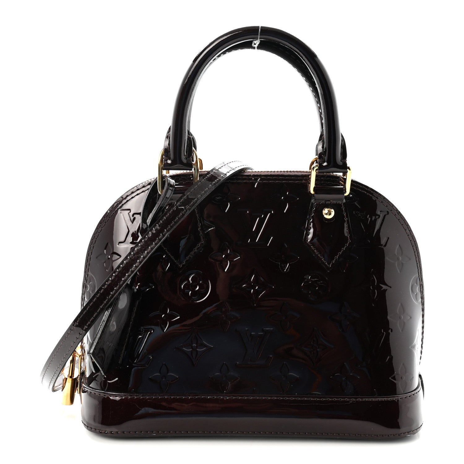 Louis Vuitton Vernis Alma BB Amarante 1 of 9