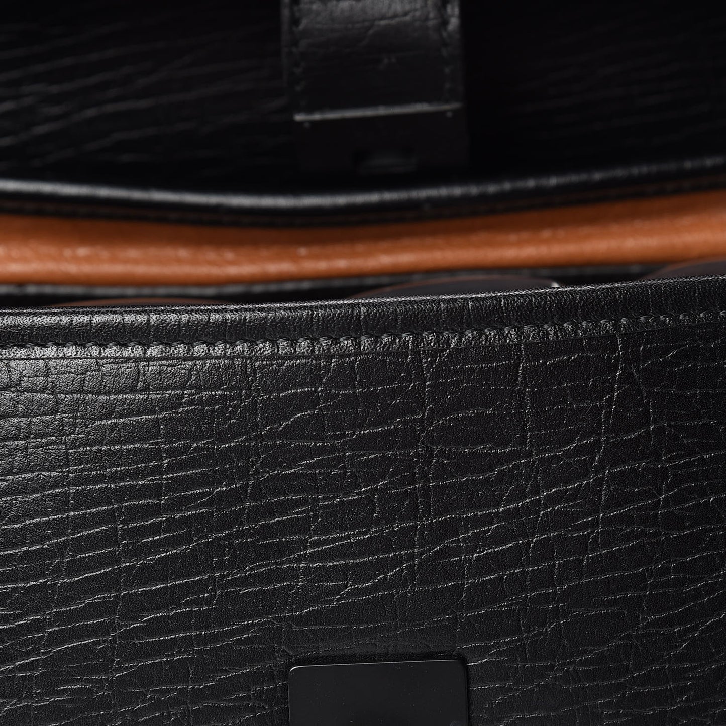 Calfskin Bamboo Bullet Black
