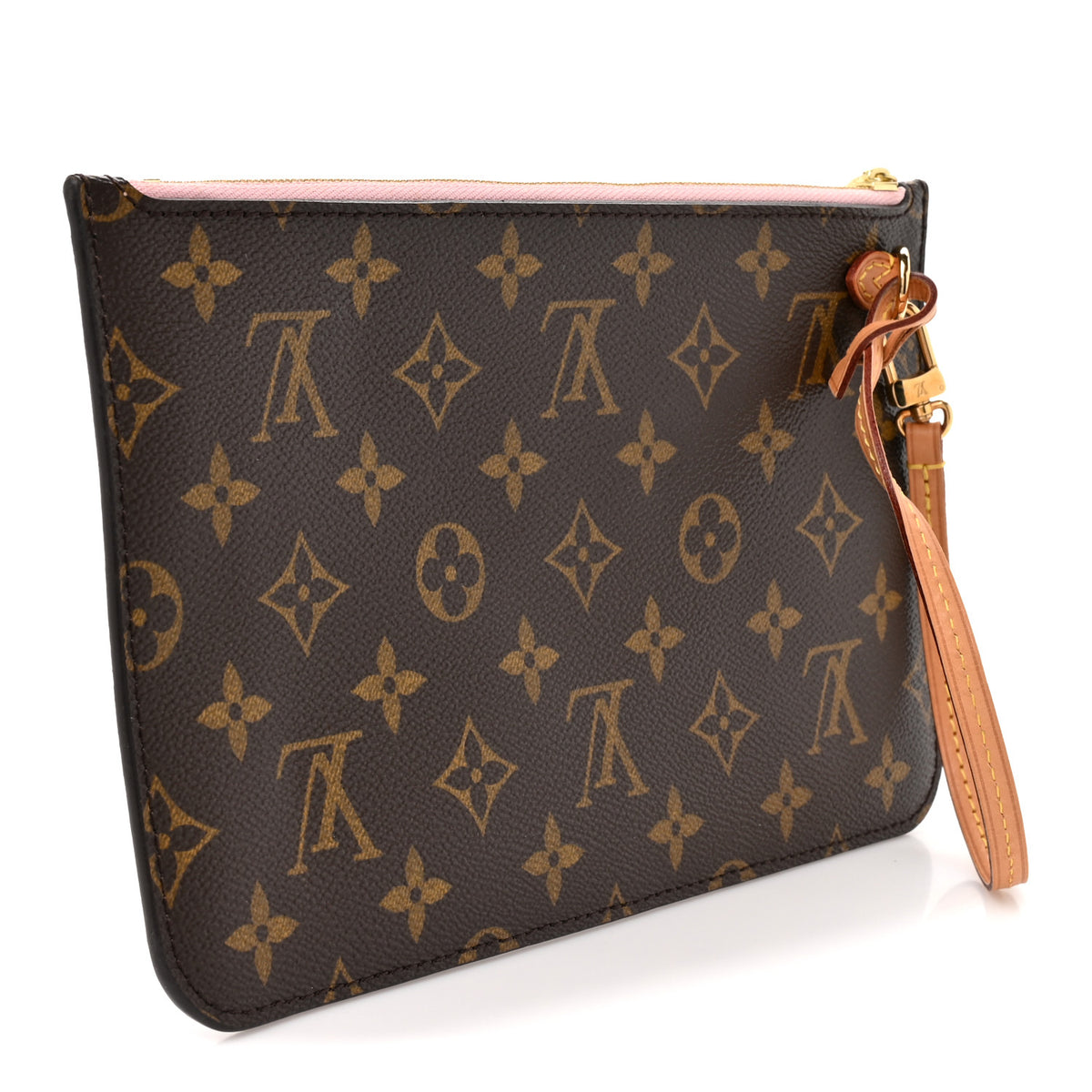 Monogram Neverfull MM GM Pochette Rose Ballerine