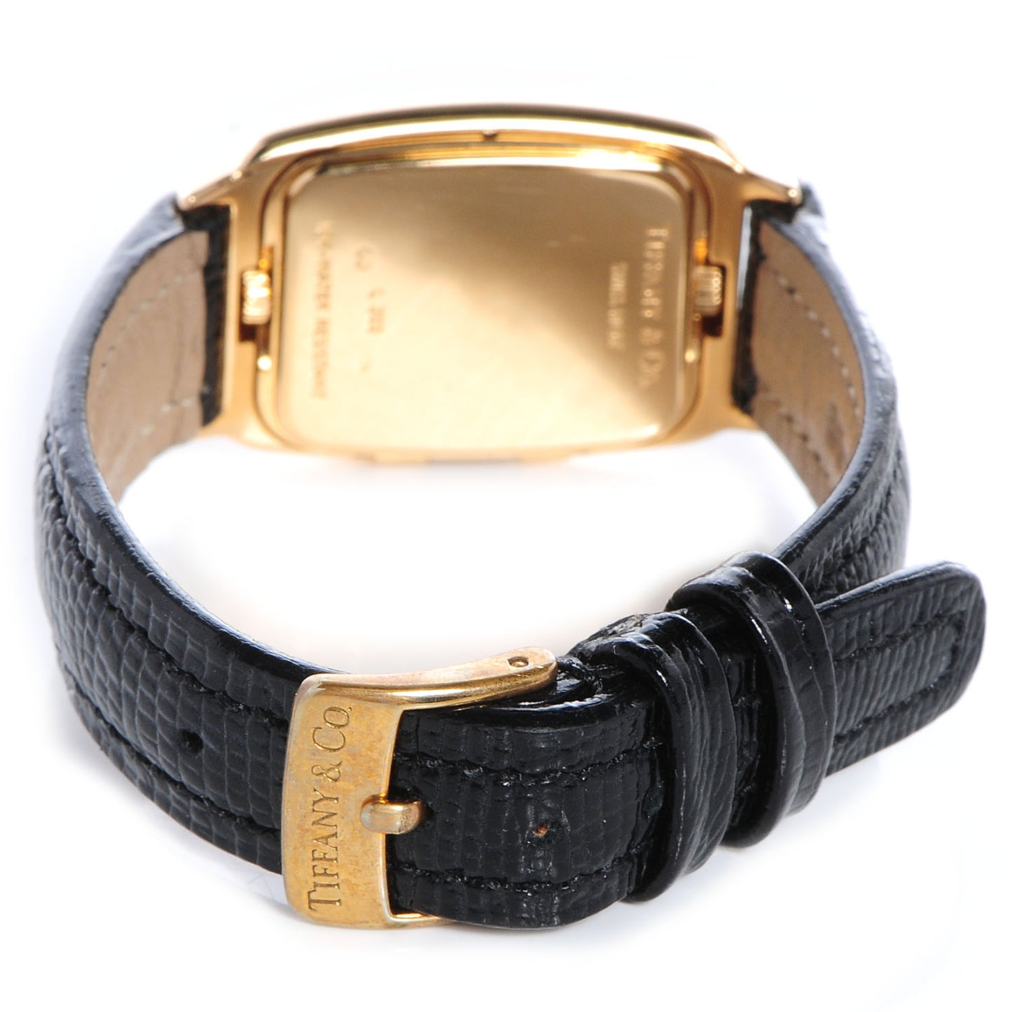 18K Yellow Gold Lizard 22mm Quartz Watch