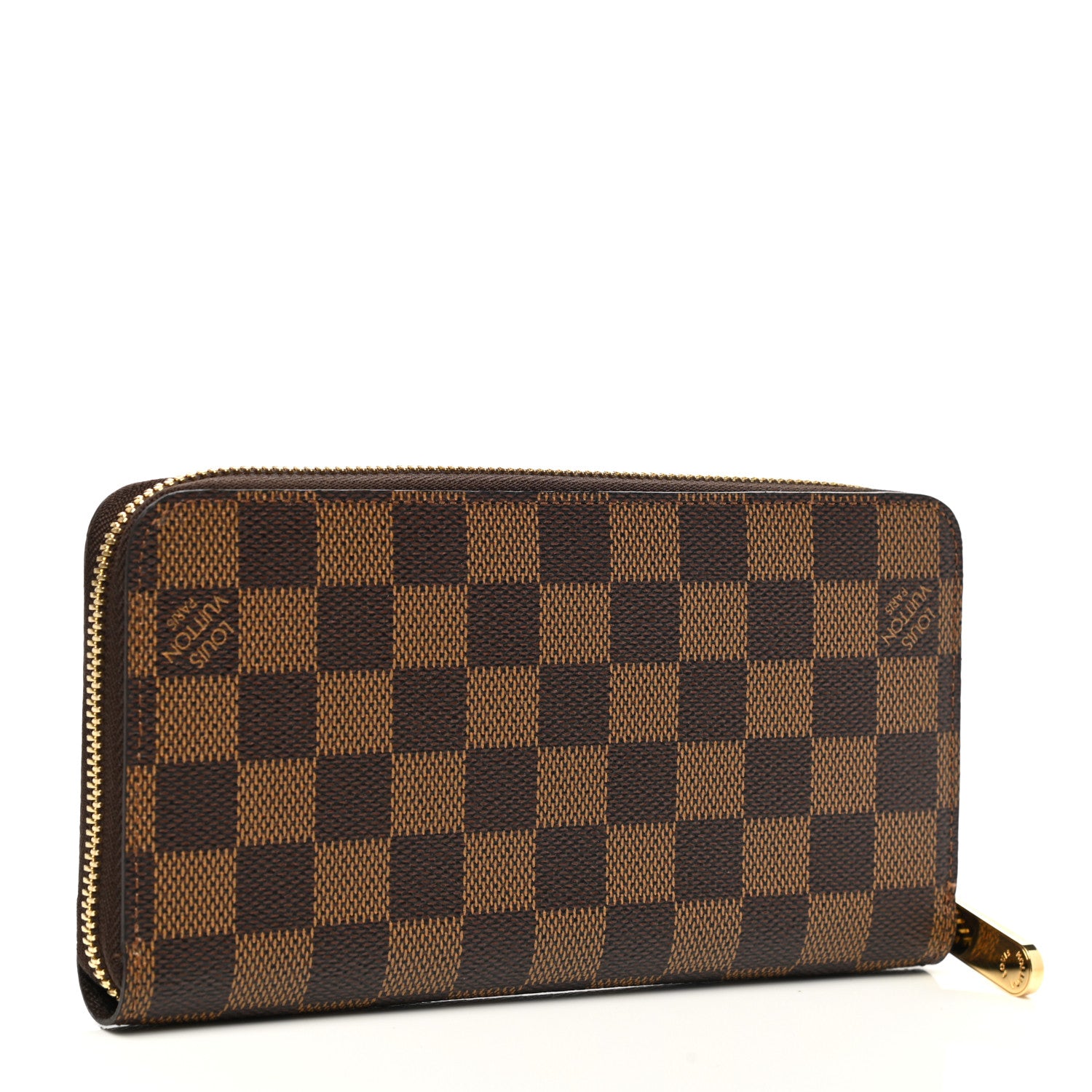 Louis Vuitton Damier Ebene Zippy Wallet 2 of 7