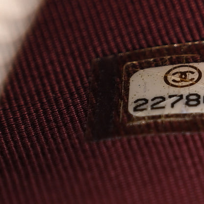 Chanel Lambskin Quilted Small Clutch With Chain Black 10 of 13