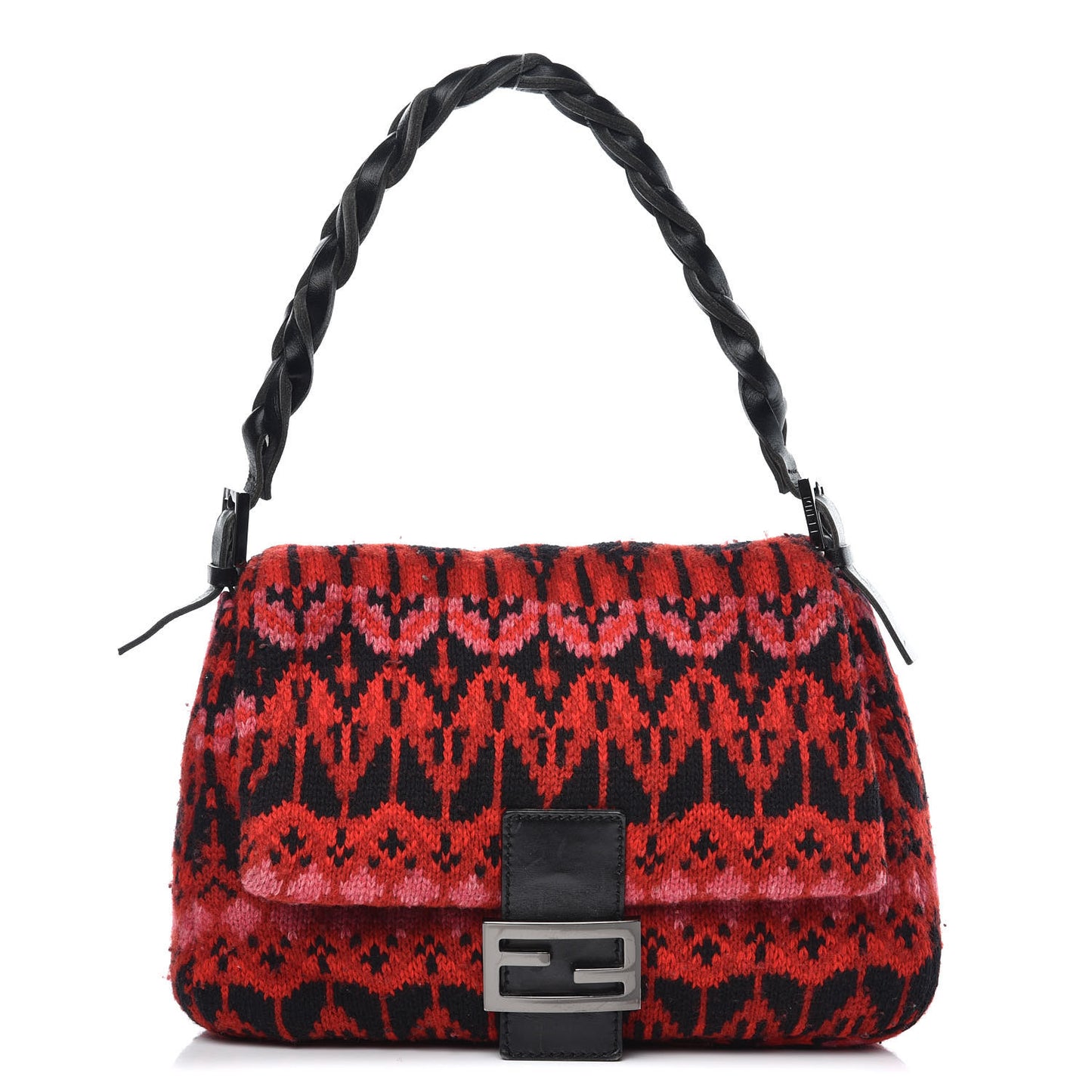 Woven Knit Mama Baguette Multicolor