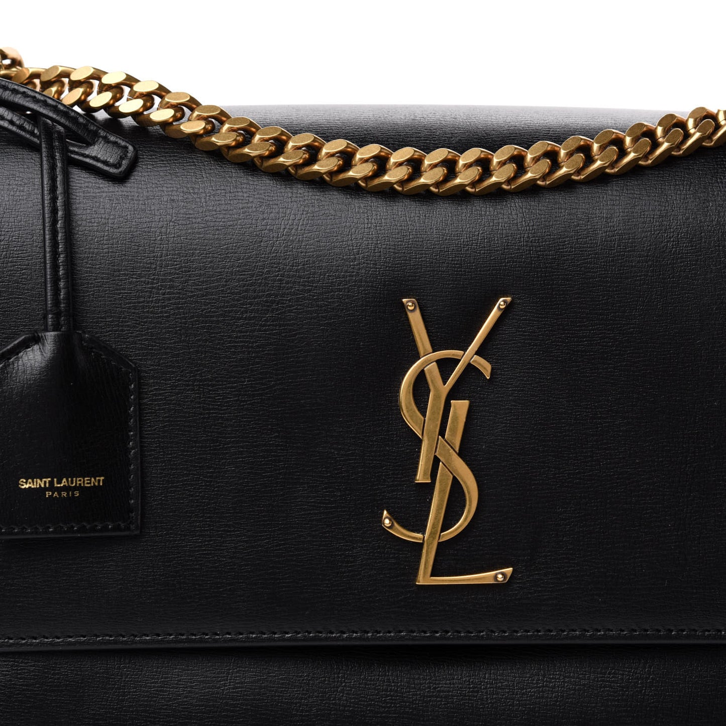 Calfskin Large Monogram Sunset Black