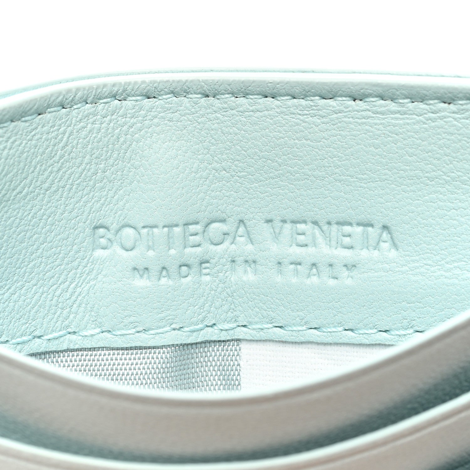 Bottega Veneta Nappa Intrecciato Card Holder Light Blue 6 of 8
