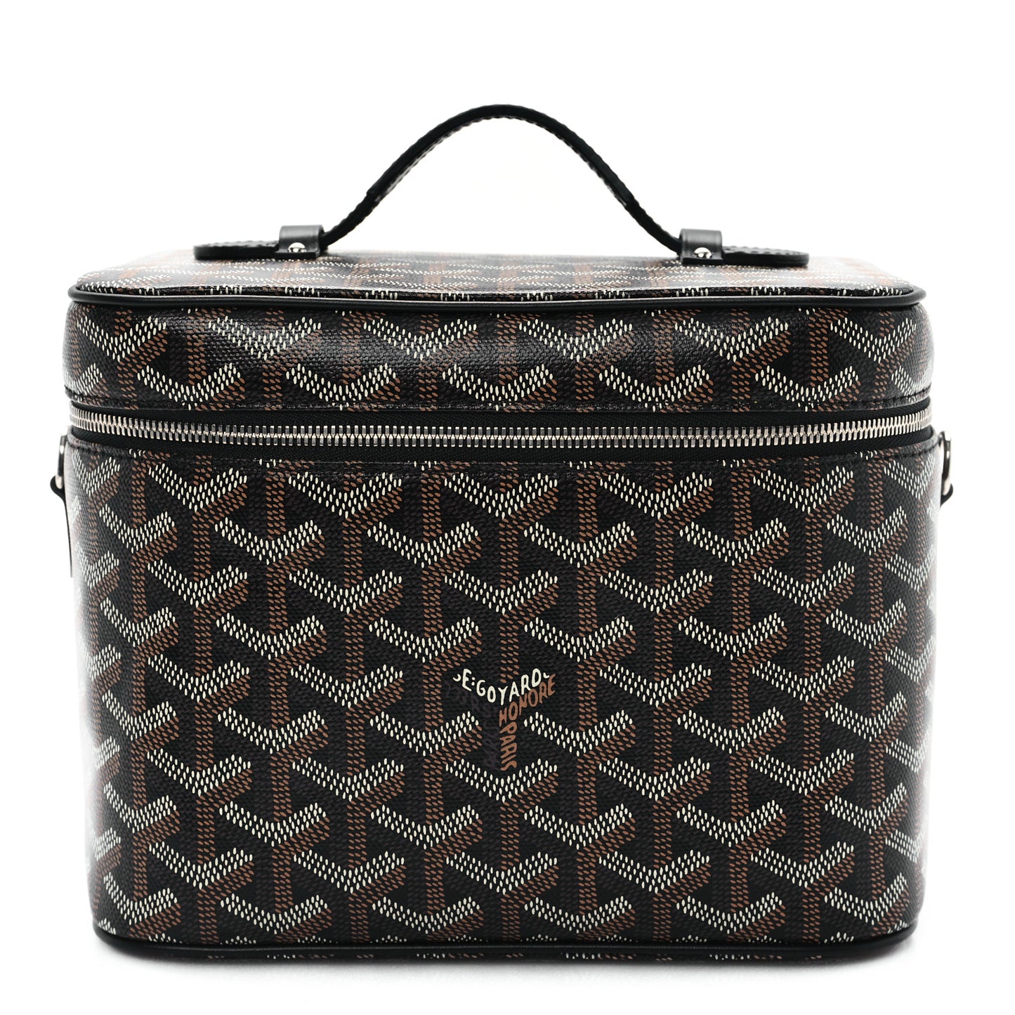 Goyardine Muse Vanity Case Black