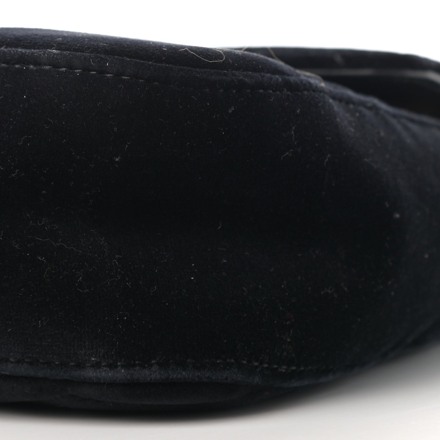 Velvet Matelasse Medium GG Marmont Shoulder Bag Black