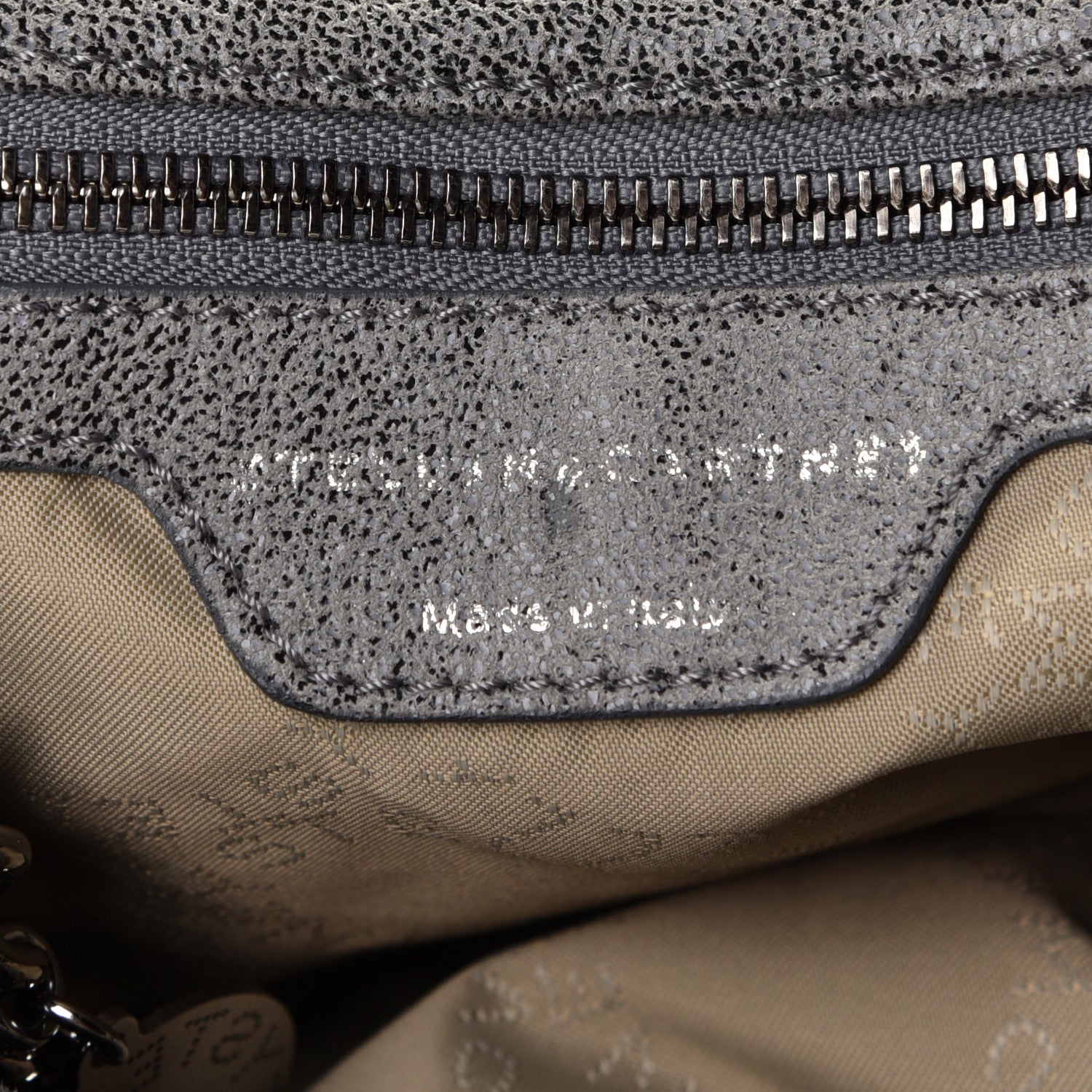 Stella McCartney Shaggy Deer Big Falabella Tote Grey 5 of 6