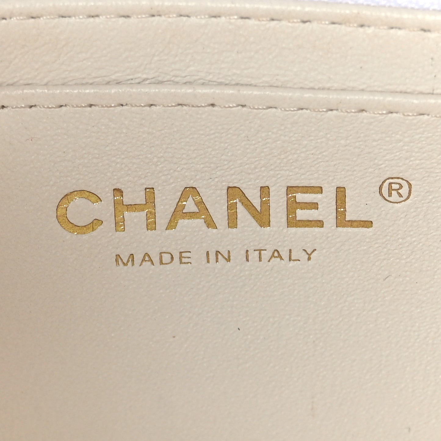 Caviar Quilted Mini Top Handle Rectangular Flap White