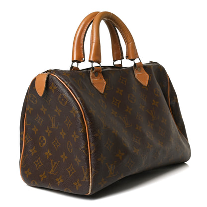 Louis Vuitton Monogram French Company Speedy 30 2 of 17