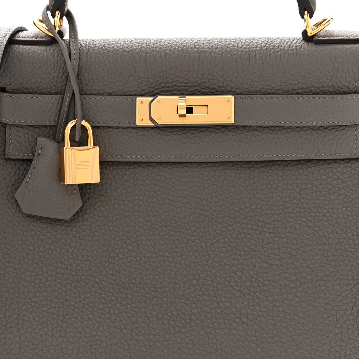 Hermes Togo Kelly Retourne 28 Etain 8 of 11