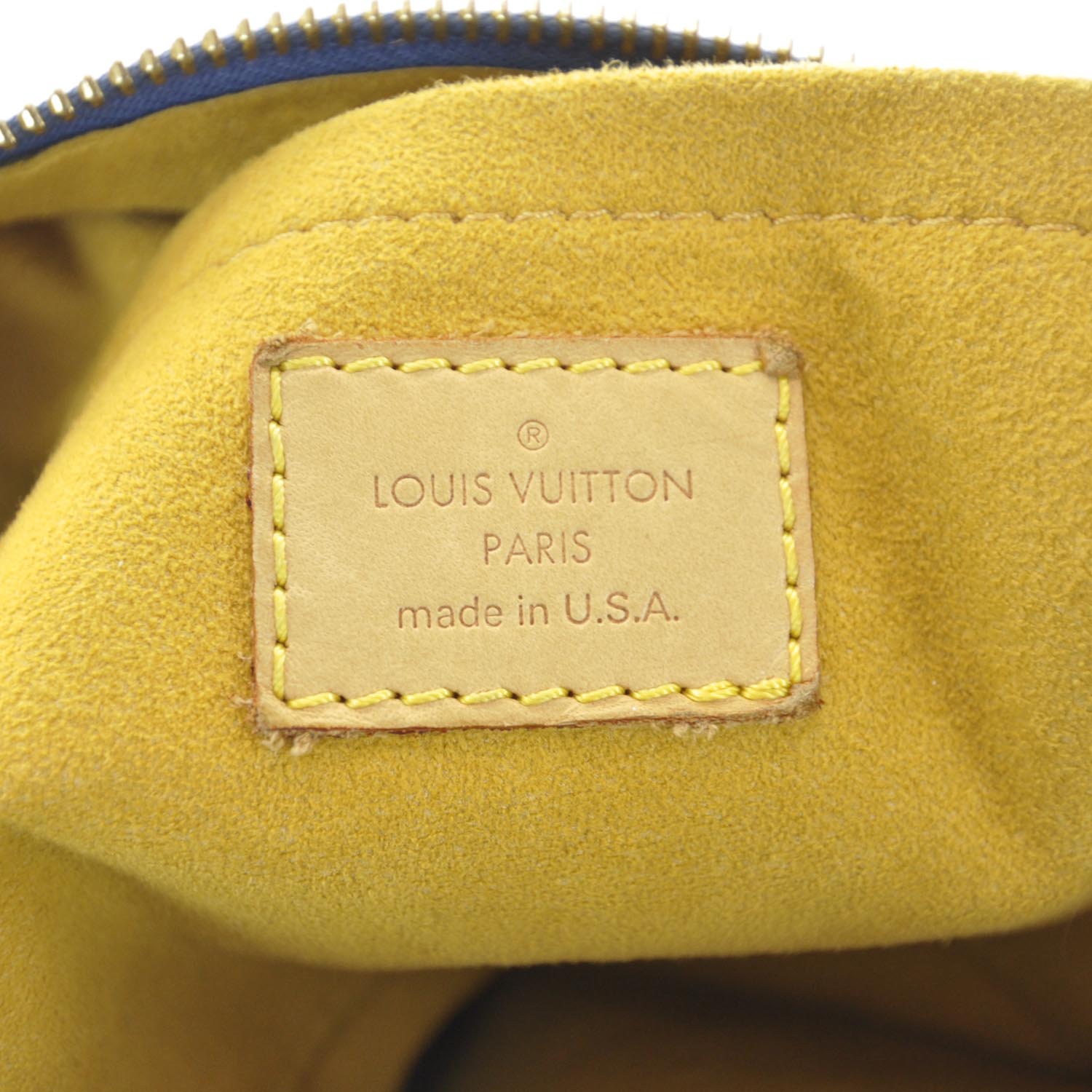 Louis Vuitton Denim Baggy GM Blue 9 of 10
