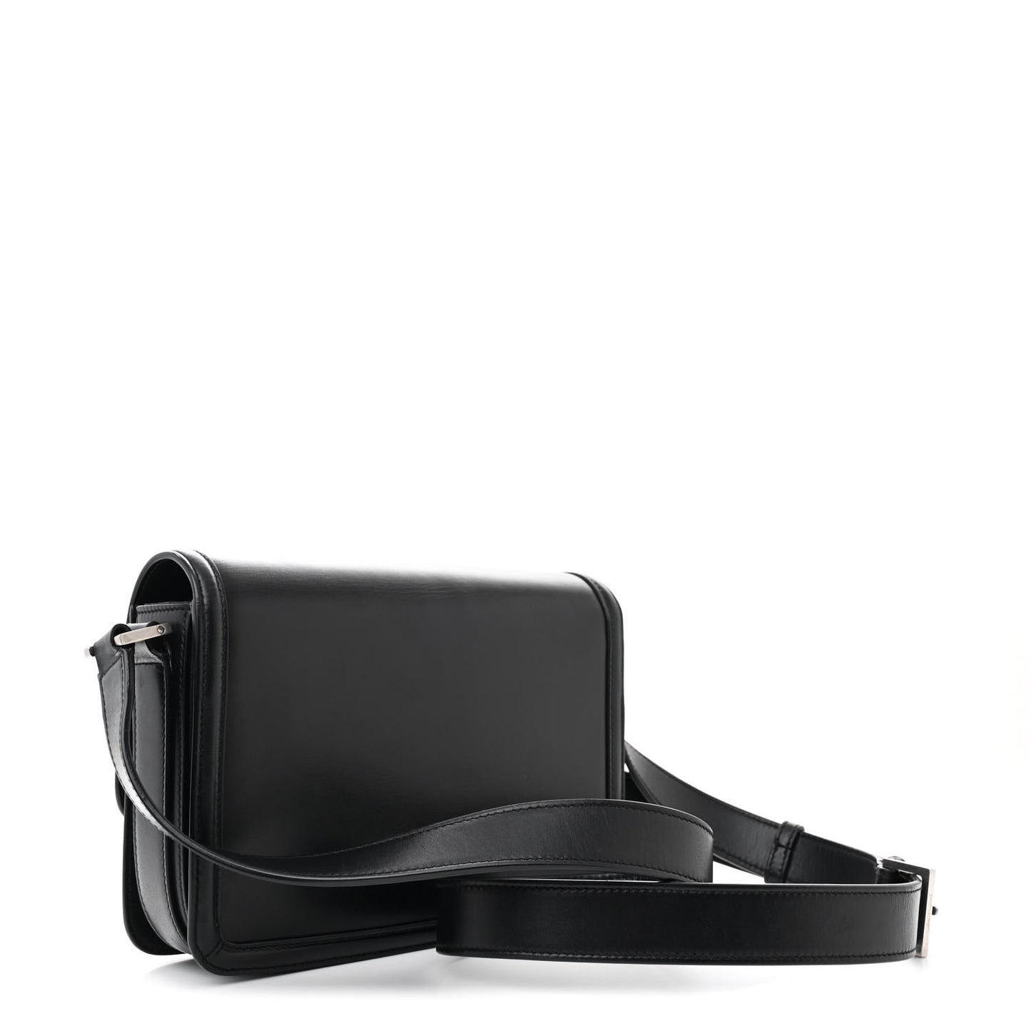 Box Calfskin Monogram Medium Solferino Satchel Black
