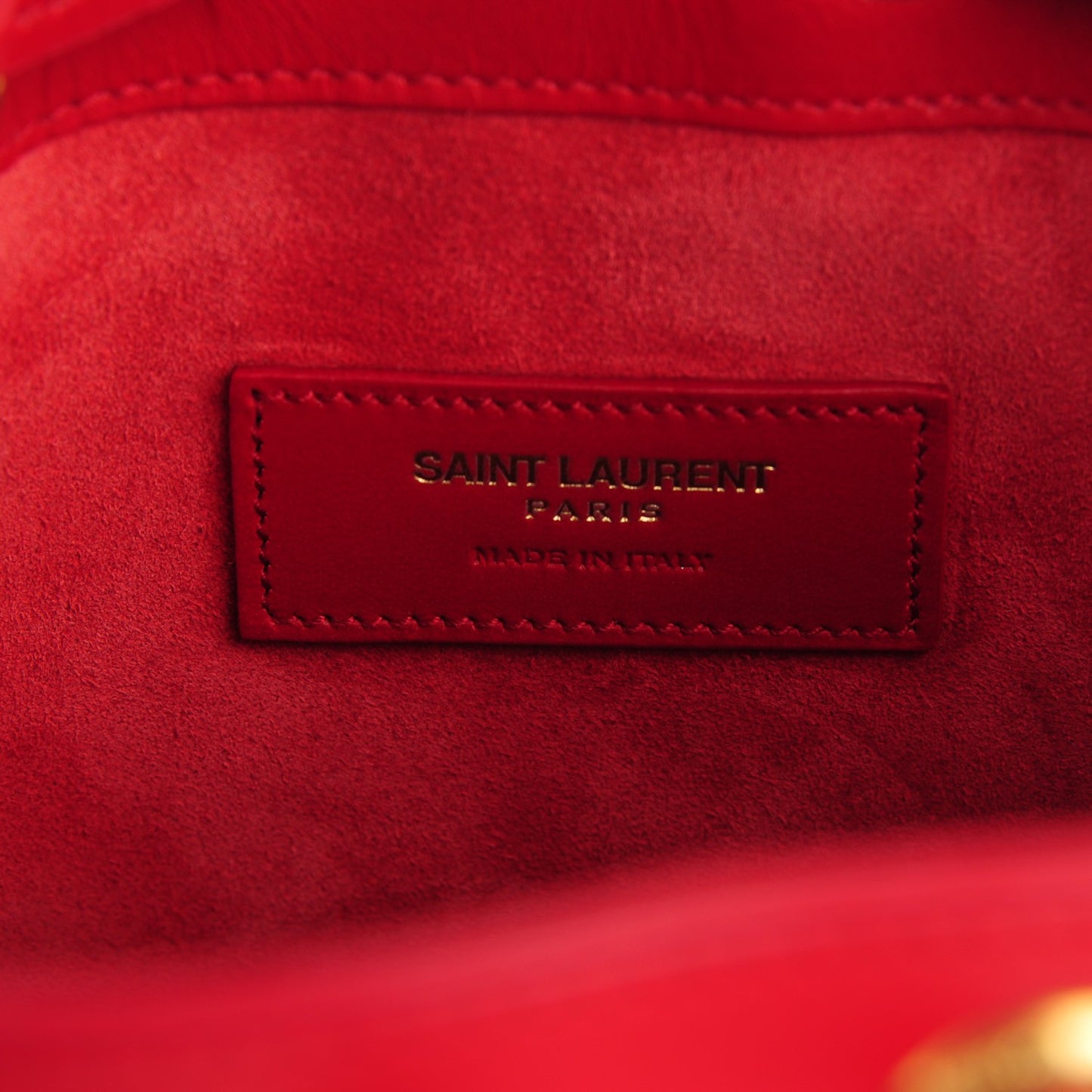Calfskin Small Emmanuelle Bucket Bag